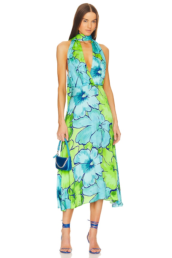 Mirae Camilla Dress in Vert | REVOLVE