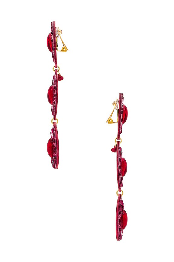 view 2 of 2 BOUCLES D'OREILLES PEYOT in Pink