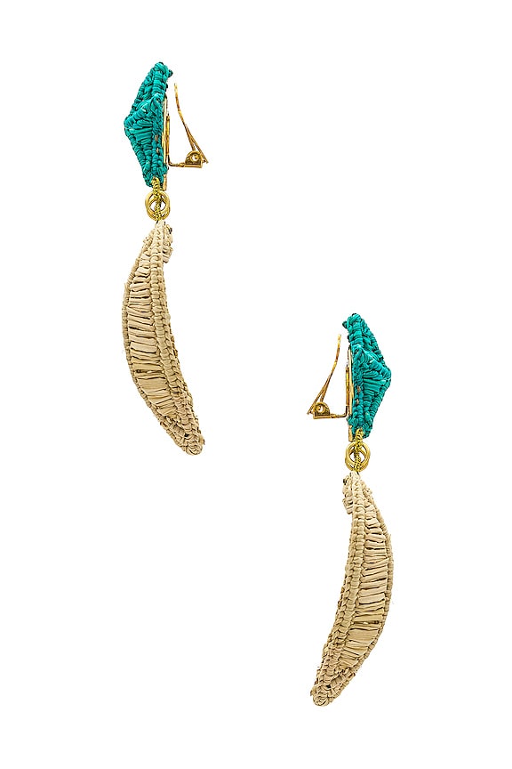 view 2 of 2 PENDIENTES ATRIA in Blue