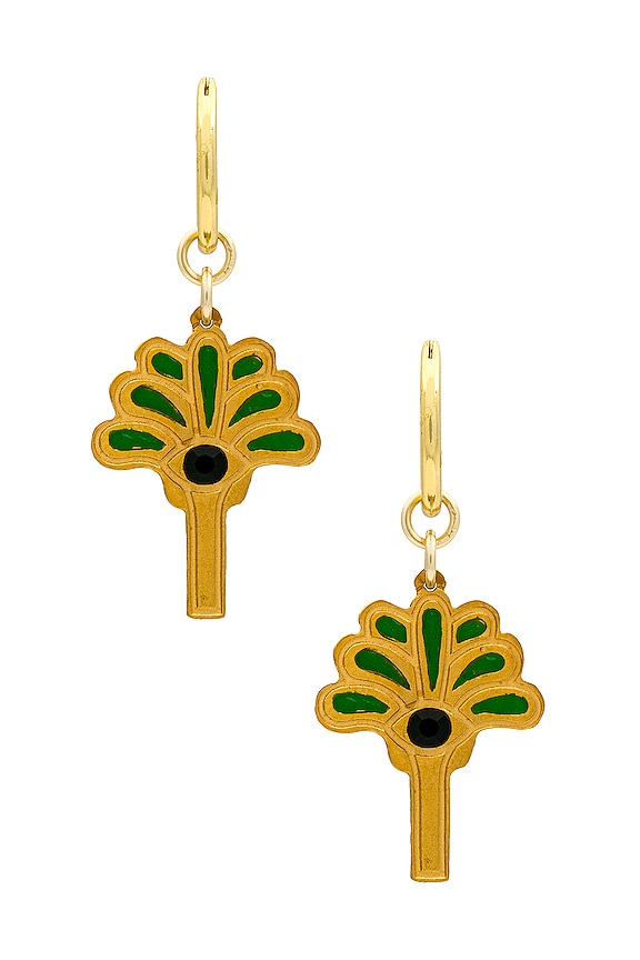 view 2 of 3 BOUCLES D'OREILLES MAS ALIA in Gold