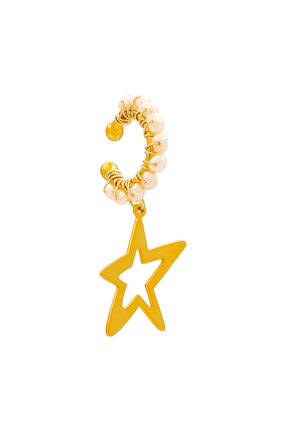 view 1 of 3 BIJOU D'OREILLES FRANCA in Gold
