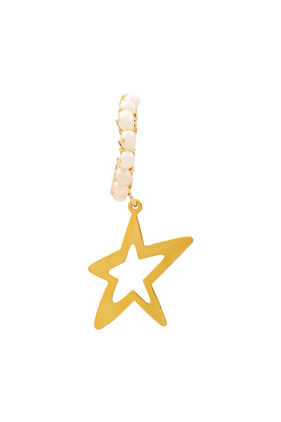 view 2 of 3 BIJOU D'OREILLES FRANCA in Gold