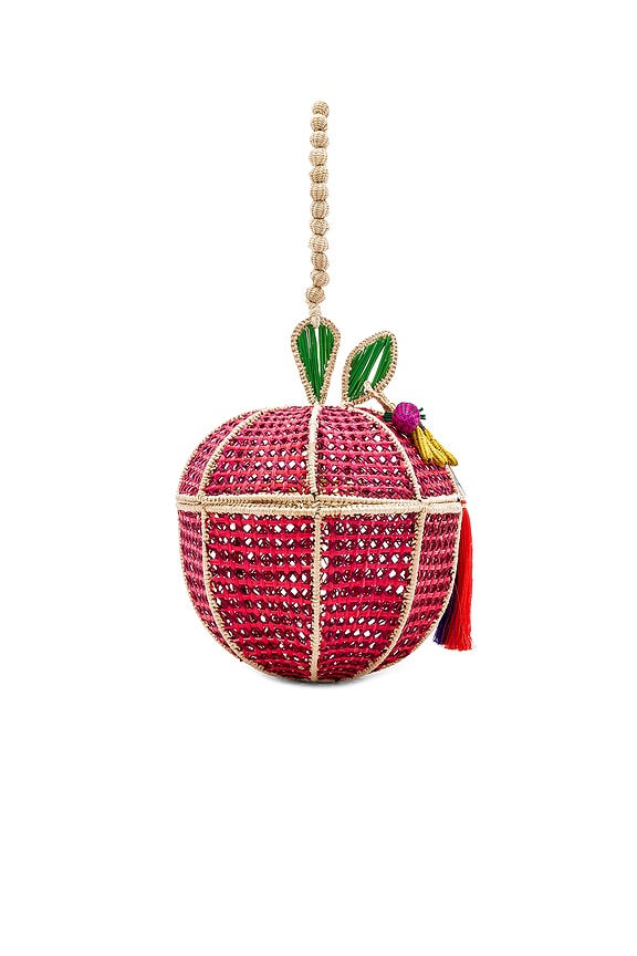 view 2 of 5 BOLSO MANZANA TROPICAL in Red