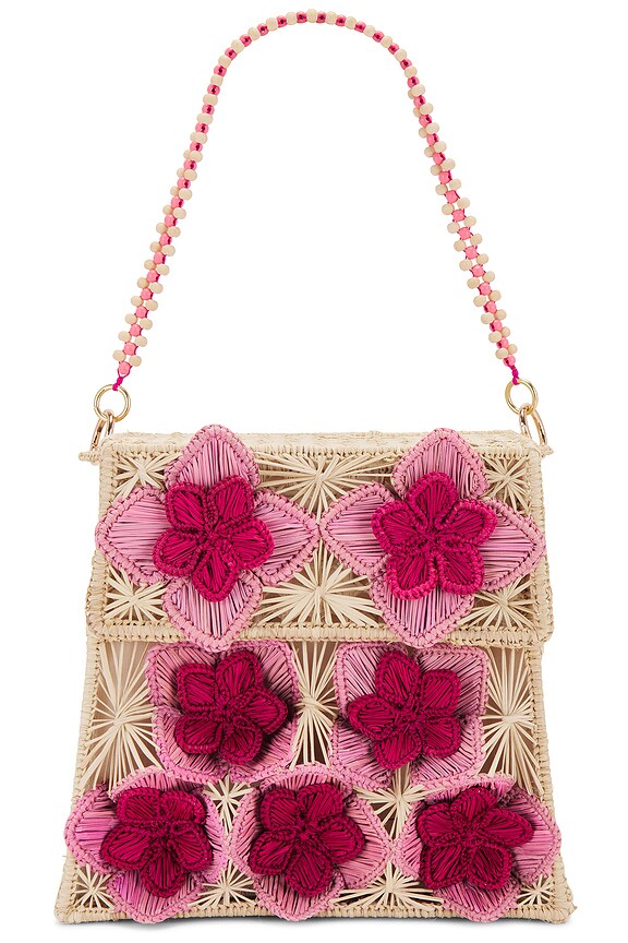 view 2 of 6 Blushing Garden Handbag in Pink