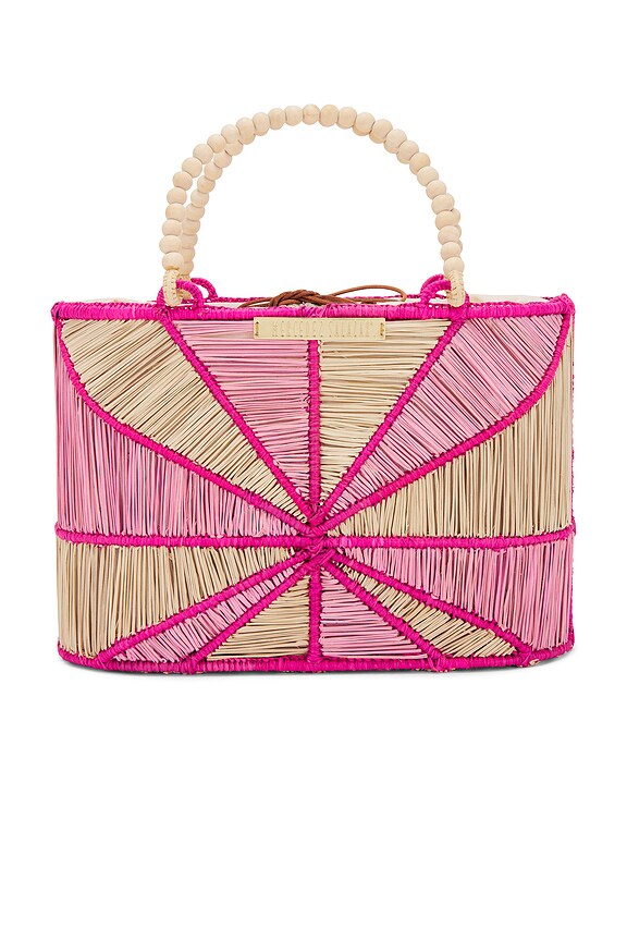 view 2 of 4 VAMOS A LA PLAYA ハンドバッグ in Pink