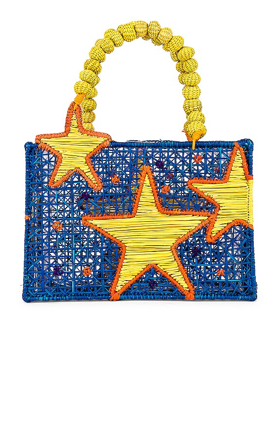 view 2 of 5 Mis Estrellas Amarillas Bag in Blue