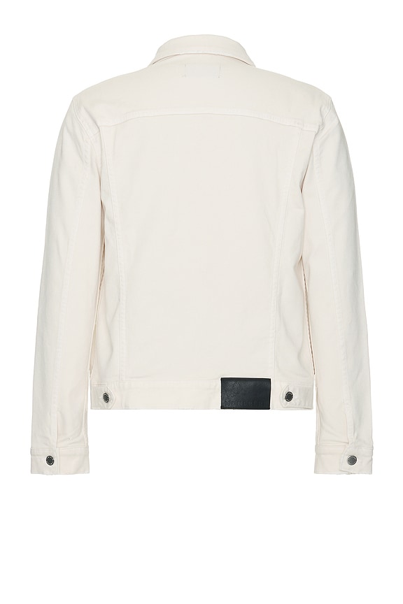 view 2 of 3 Dean Distressed Jacket in Vintage Blanc
