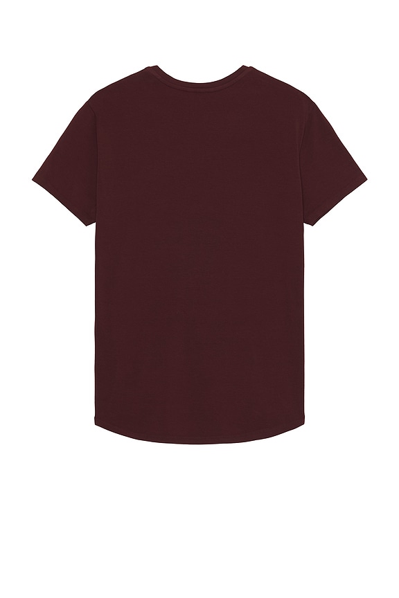 view 2 of 3 T-SHIRT in Oxblood