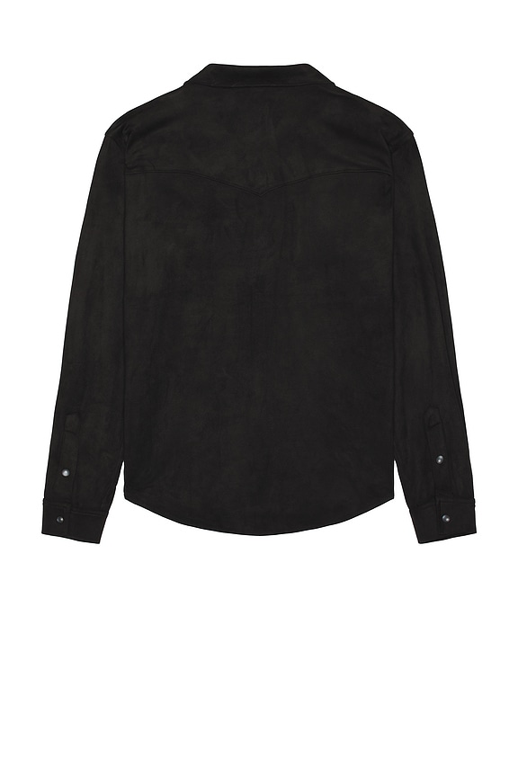 view 2 of 3 РУБАШКА in Noir Suede