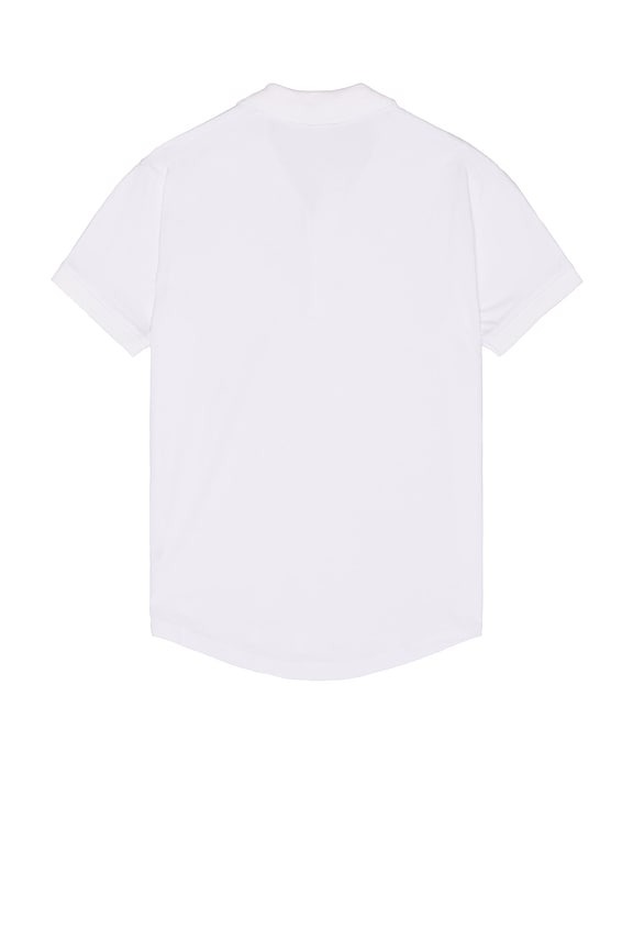view 2 of 5 Pierce Polo in Blanc