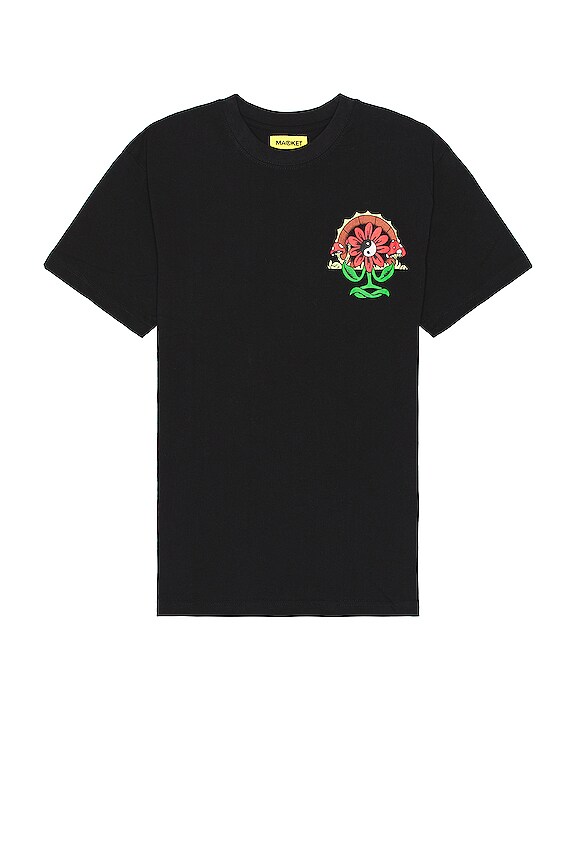 view 2 of 3 Market Breathwork T-shirt in Black