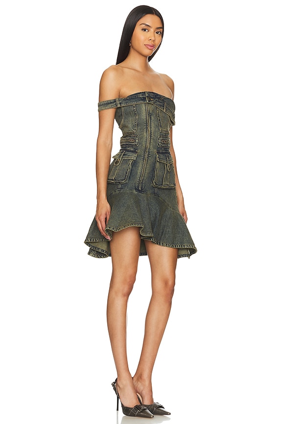view 2 of 4 Cargo Mini Dress in Black