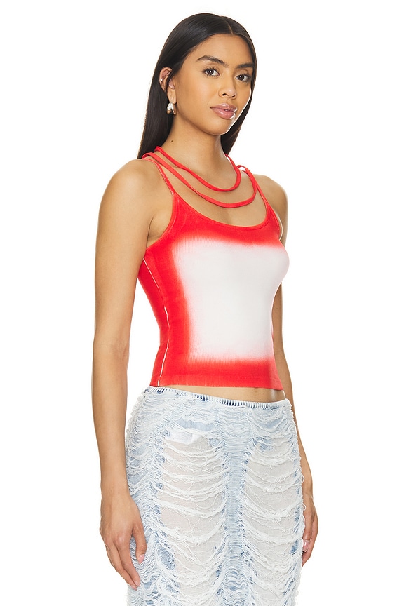 view 2 of 4 Tank Top in Red