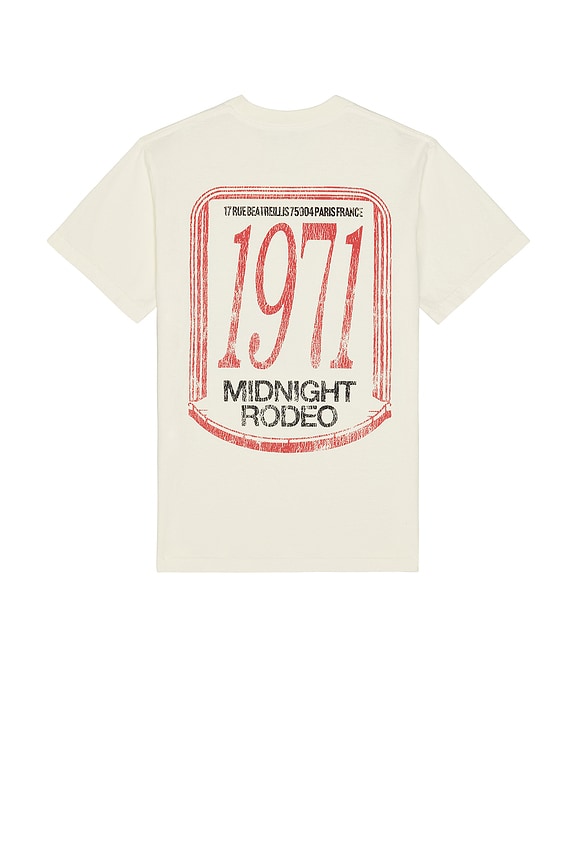 view 2 of 4 Last Days in Paris T-Shirt in Cream