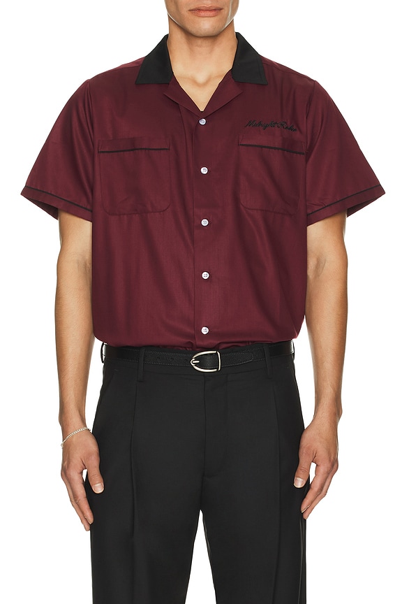 view 2 of 5 Bowler Shirt in Cherry
