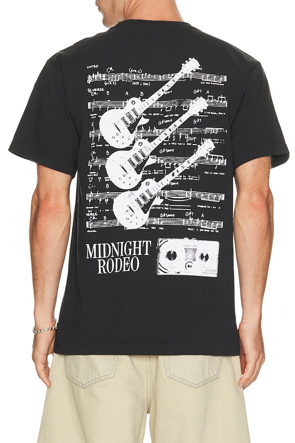 view 2 of 4 Record Tee in Vintage Black