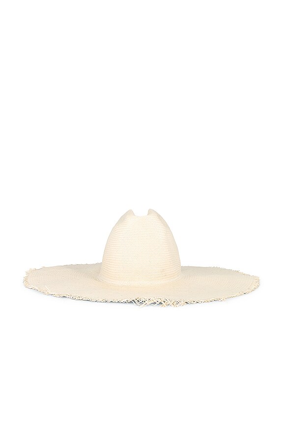 view 2 of 3 Bone Straw Hat in Bone