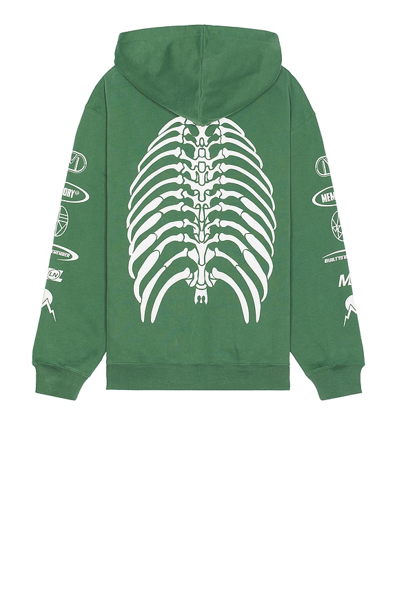 view 2 of 4 Mash Up Hoodie in Forest