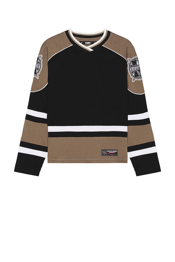 view 2 of 5 Shield Hockey Jersey in Black