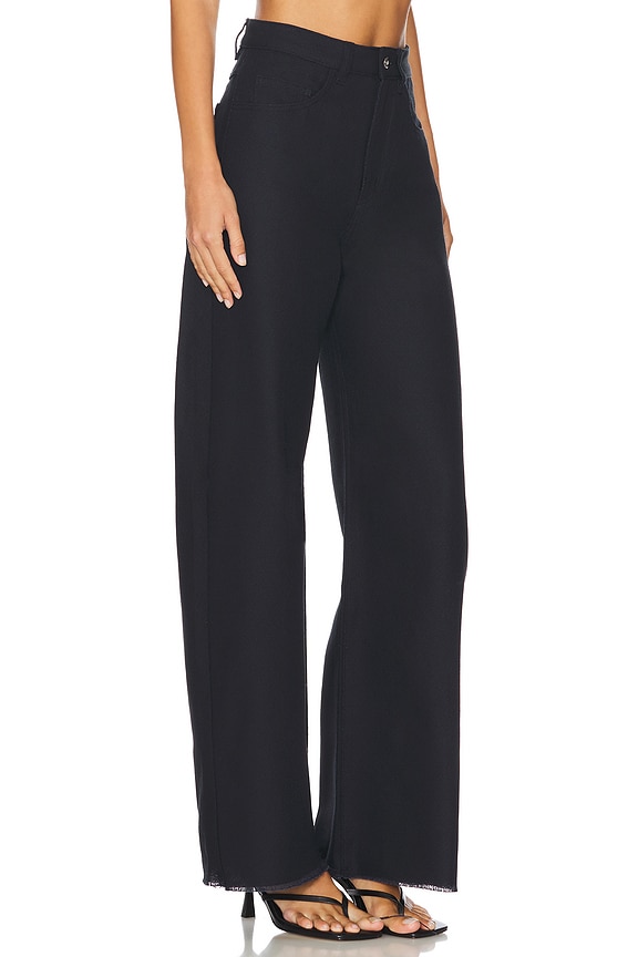 view 2 of 6 Boyfriend Trousers in Black