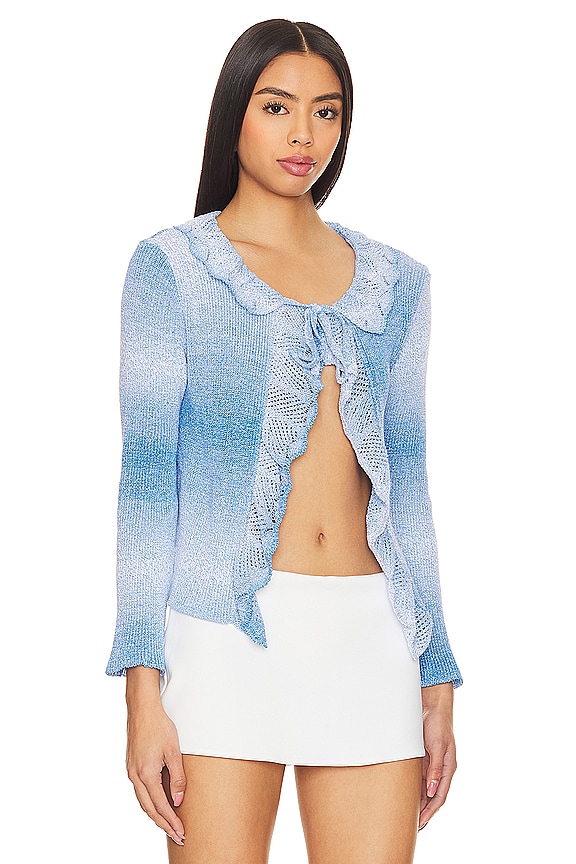 view 2 of 4 カーディガン in Light Blue