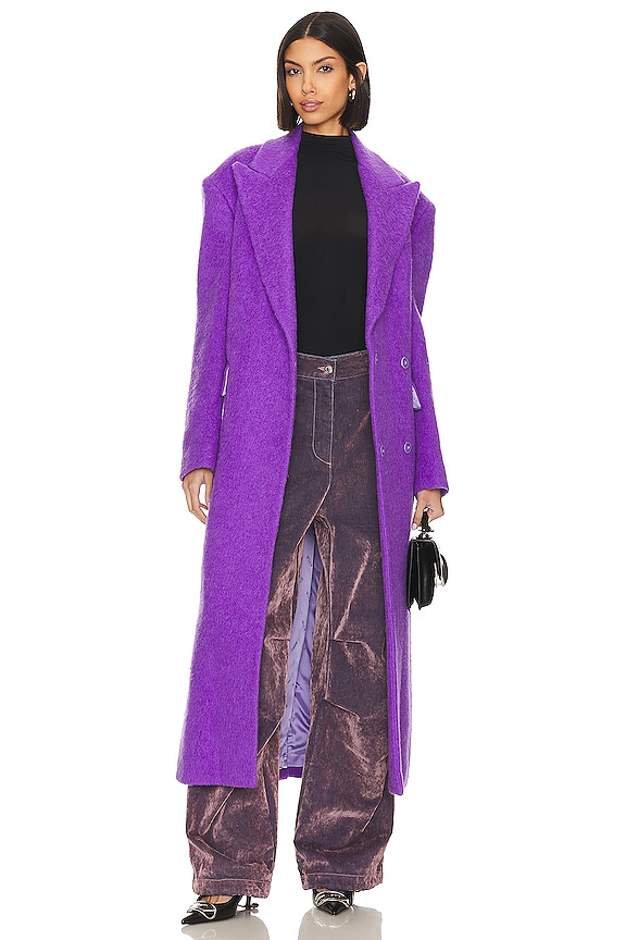view 2 of 4 코트 in Violet