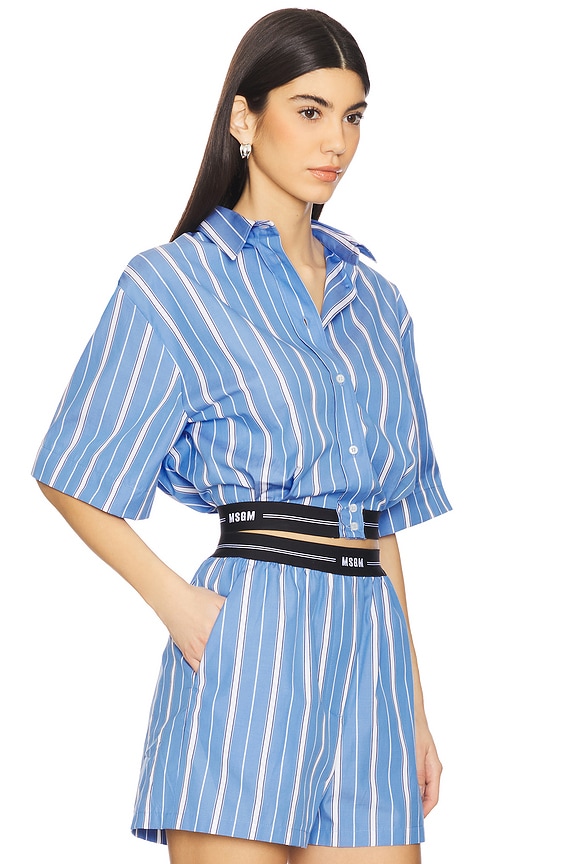 view 2 of 5 STRIPED 셔츠 in Blue