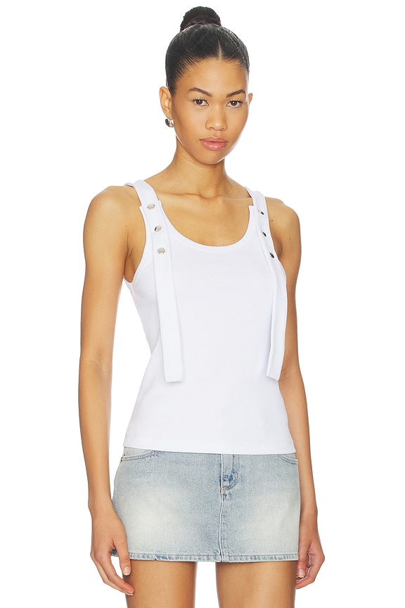 view 2 of 4 Tank Top in Optical White