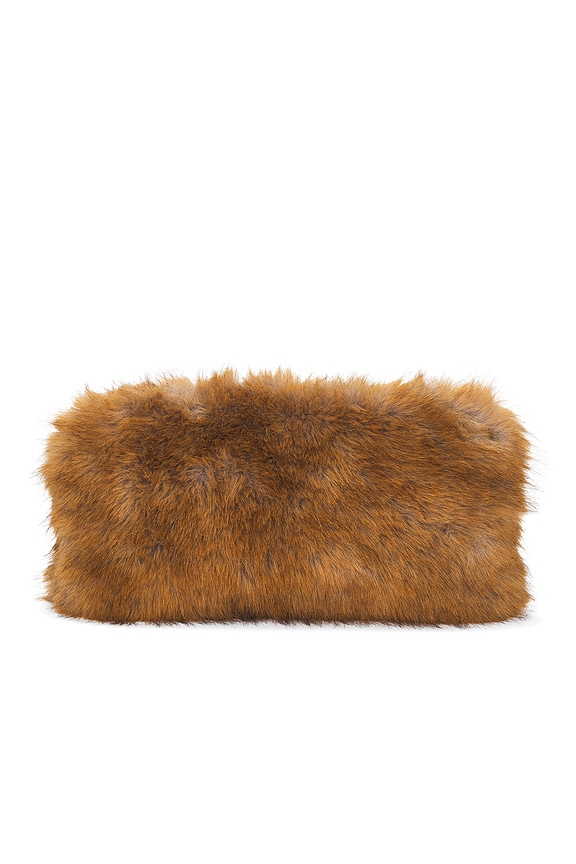 view 2 of 4 Fluffy Pouch in Natural