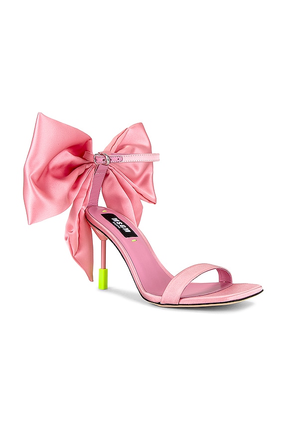 MSGM Iconic Heels in Pink REVOLVE