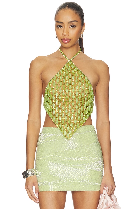 view 1 of 5 Alora Top in Apple
