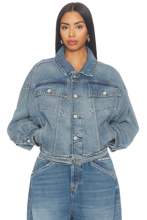 view 2 of 5 Omer Jacket in Vintage Azure