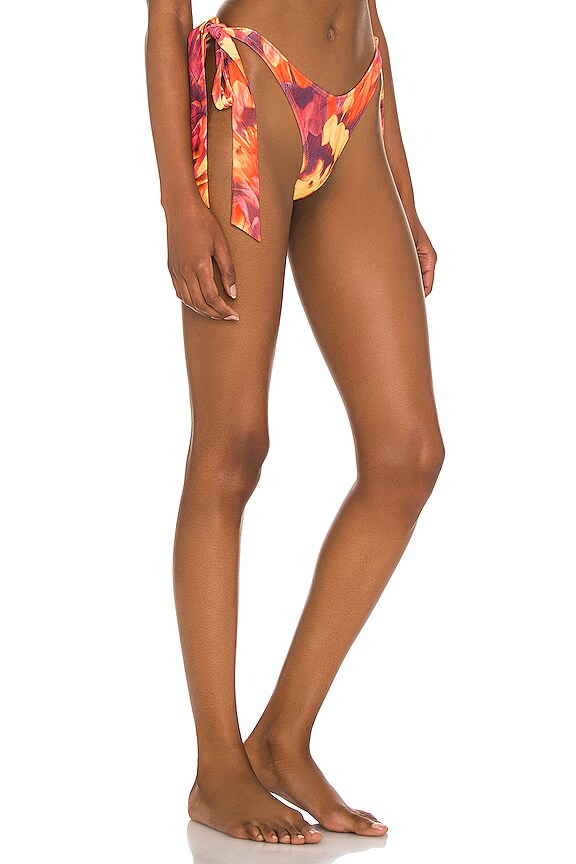 view 2 of 4 BRAGUITA DE BIKINI CRUZADA DEVLIN in Tangerine