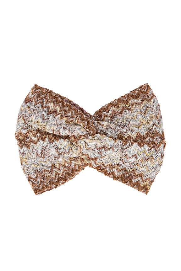 view 2 of 2 Headband in Brown Multi in 2