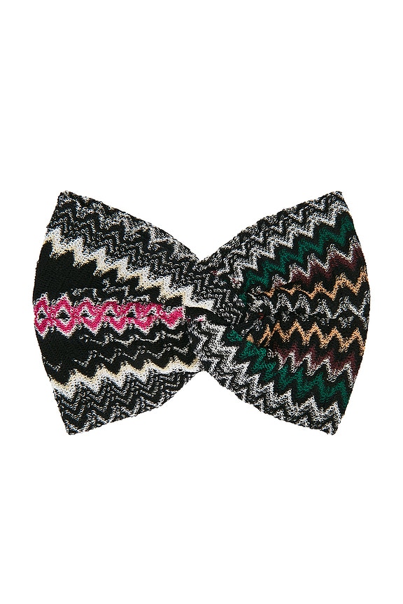 view 2 of 3 Headband in Black, Yellow & Blue Chevron Multi in 1