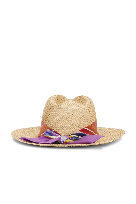 view 2 of 2 SOMBRERO FEDORA DE PAJA STRAW HAT in 3