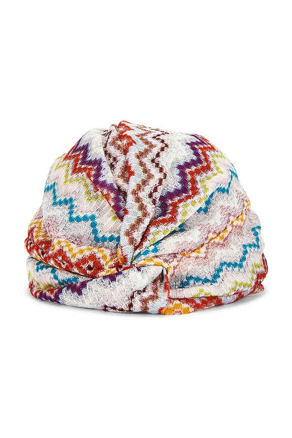 view 1 of 3 TURBAN 터번 in Chevron Multi