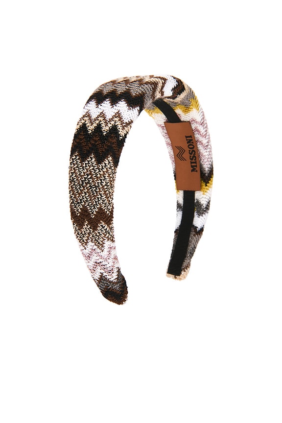 view 2 of 2 Hair Band in Mocha Multicolor