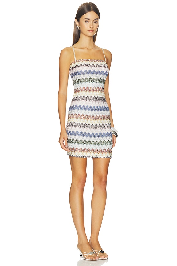 view 2 of 4 ROBE SHORT DRESS in Multi Light Version