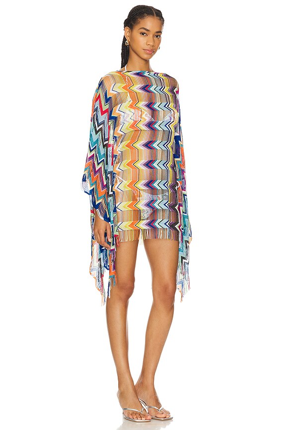 view 2 of 3 Short Cover Up in Multicolor Carioca