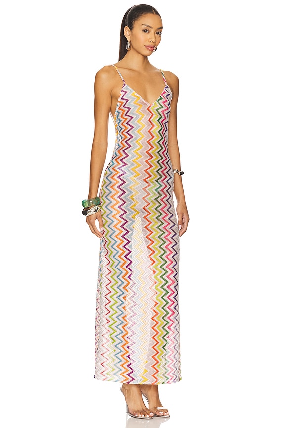 view 2 of 4 커버업 in Multicolor With White Base