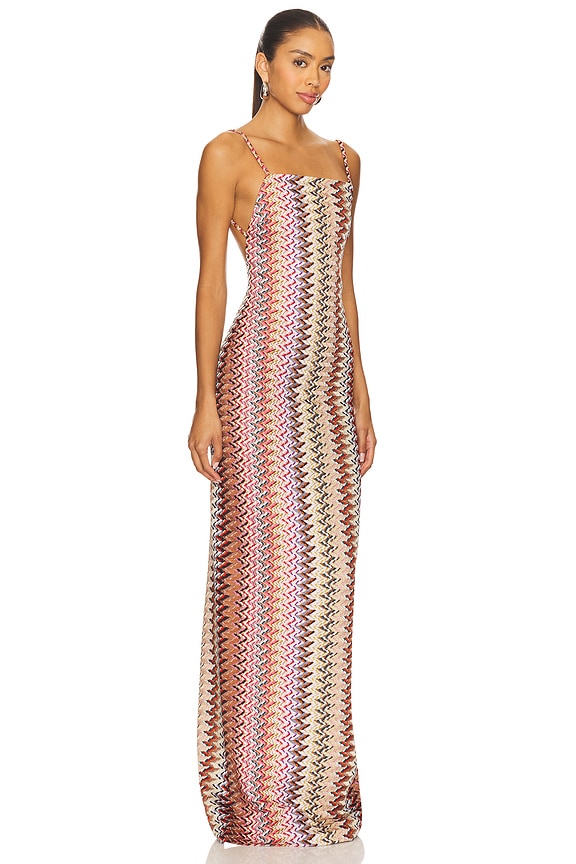 view 2 of 4 Long Dress in Multicolor