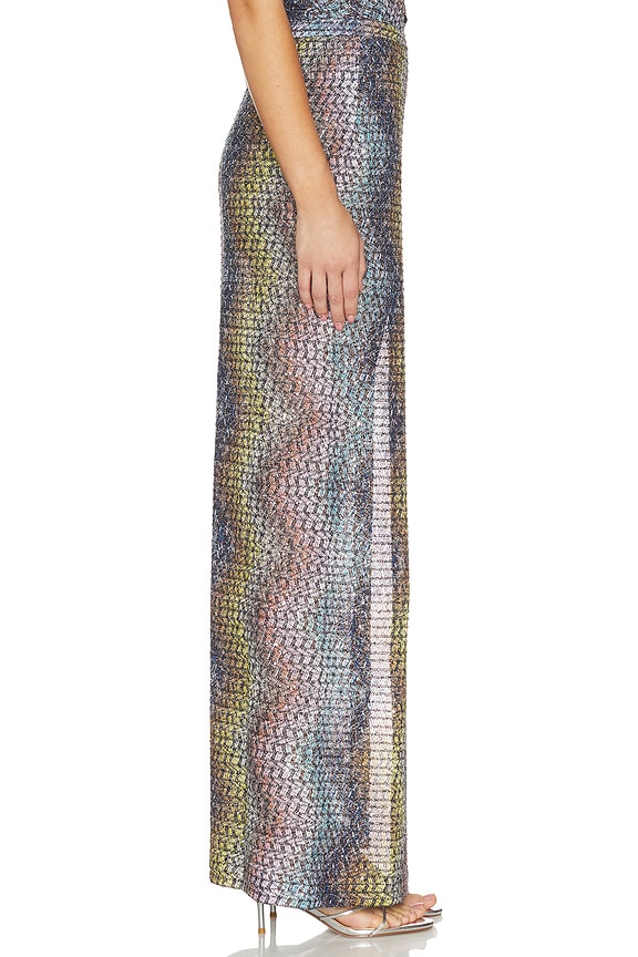 view 2 of 6 FALDA LARGA in Multi Blue Yellow Violet