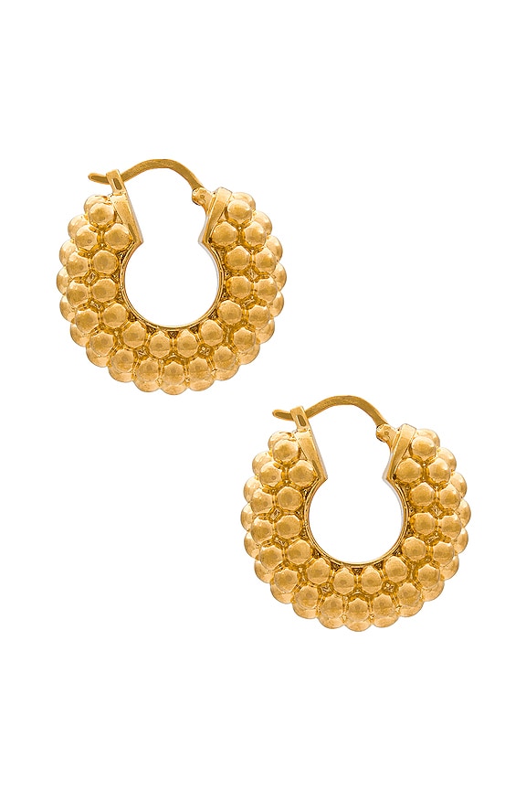 view 2 of 3 BOUCLES D'OREILLES BAYA in Gold