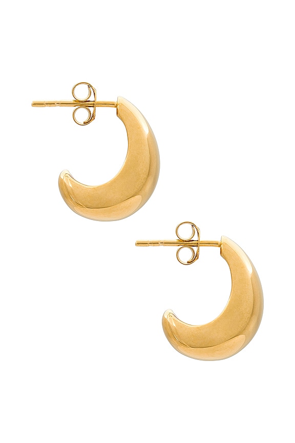 view 2 of 3 СЕРЬГИ DOME in Gold