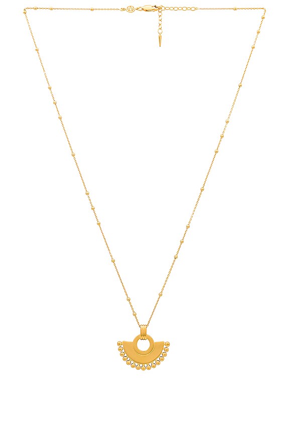 Missoma Zenyu Fan Necklace in Gold REVOLVE