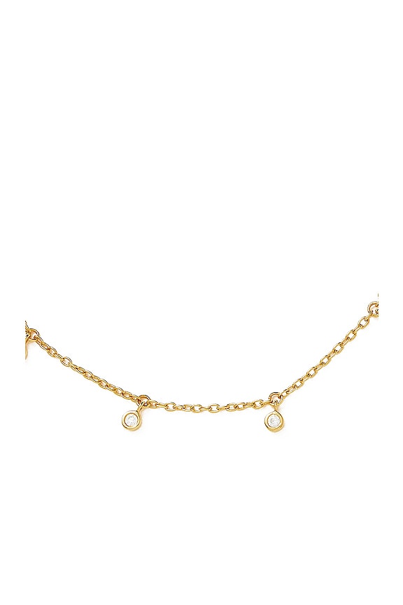 view 2 of 2 Interstellar Drop Choker in Gold