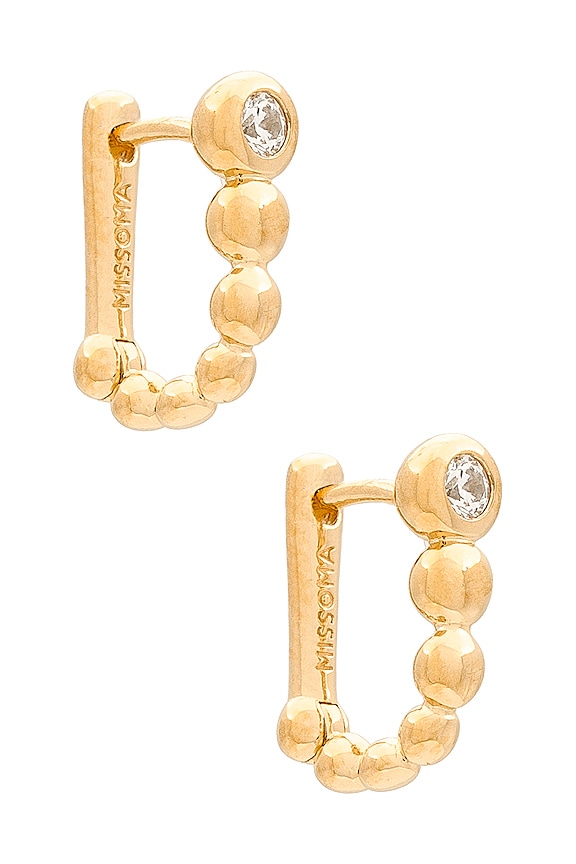 view 1 of 3 Ovate Huggies in Gold
