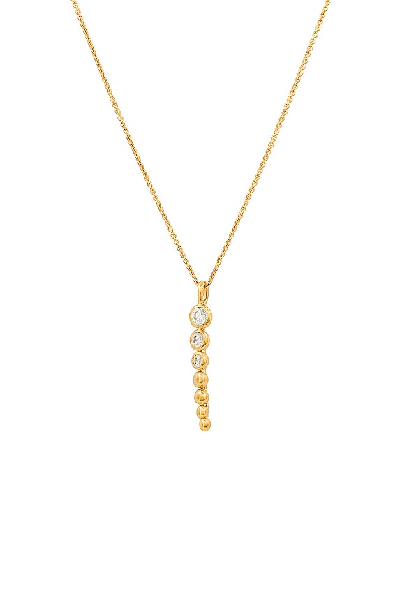 view 2 of 2 드랍 목걸이 in Gold