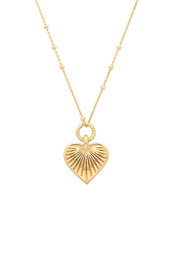 view 2 of 2 COLLIER À BRELOQUE HEART in Gold